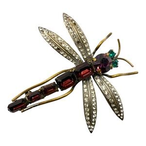 Antique Dragonfly Brooch — Art Deco Era (Circa 1920s–1930s)